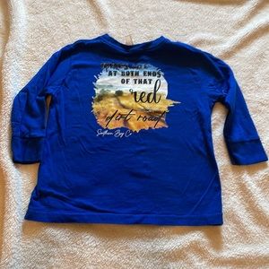 Southern Boy Red Dirt Roads LS Tee